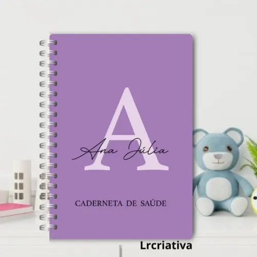 Caderneta de Saúde Alfabeto Menina