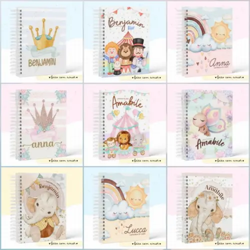 Caderneta de Saúde Capa Dura Personalizada