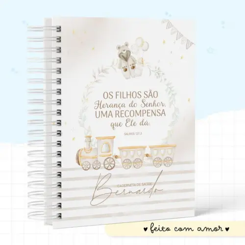 Caderneta de Saúde Filhos São Herança do Senhor