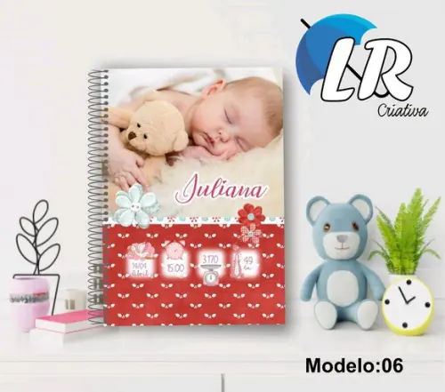Caderneta de Vacina personalizada com foto