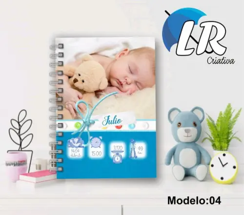 Caderneta de Vacina Personalizada com Foto