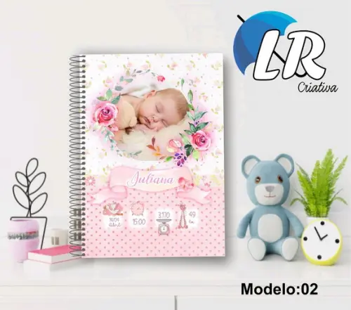 Caderneta de Vacina personalizada com foto