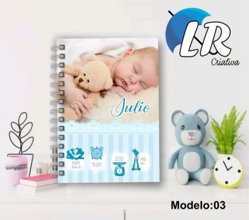 Caderneta de Vacina Personalizada com Foto