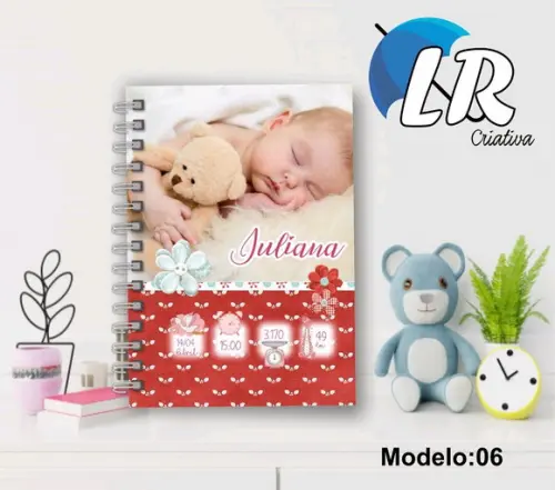 Caderneta de Vacina Personalizada com Foto