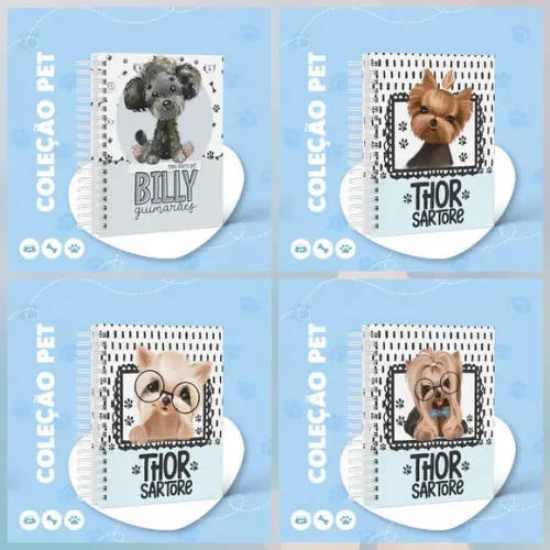 Caderneta de Vacina Pet Personalizada