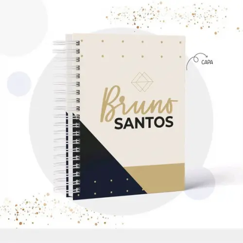 Caderno A5 Masculino