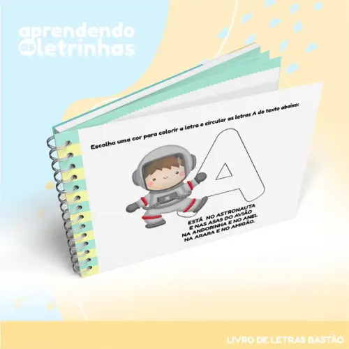 Caderno Apreendendo as Letrinhas