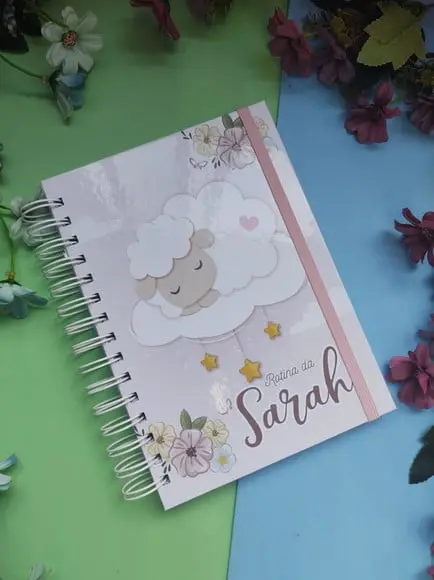 Caderno da Rotina do Bebê