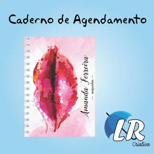 Caderno de Agendamento Maquiadora