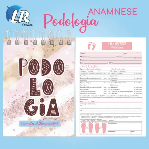 Caderno De Anamnese Podologia