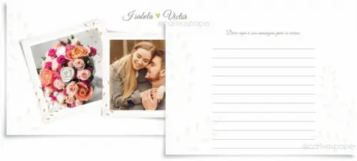 Caderno De Assinaturas Casamento