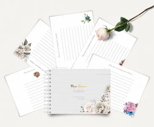 Caderno De Assinaturas Debutante