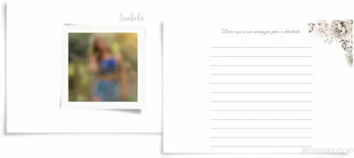 Caderno De Assinaturas Debutante