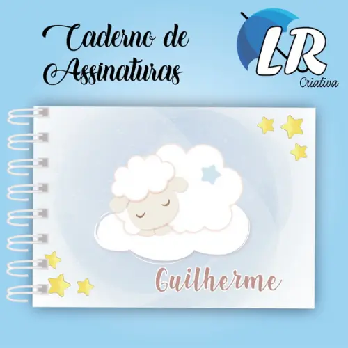 Caderno de Assinaturas Menino