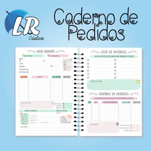 Caderno de Pedidos