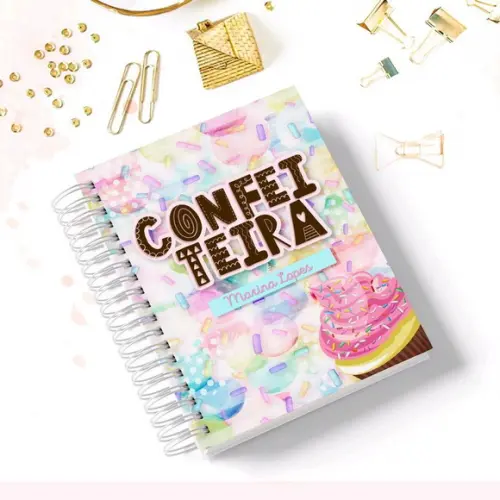 Caderno de Pedidos confeitaria