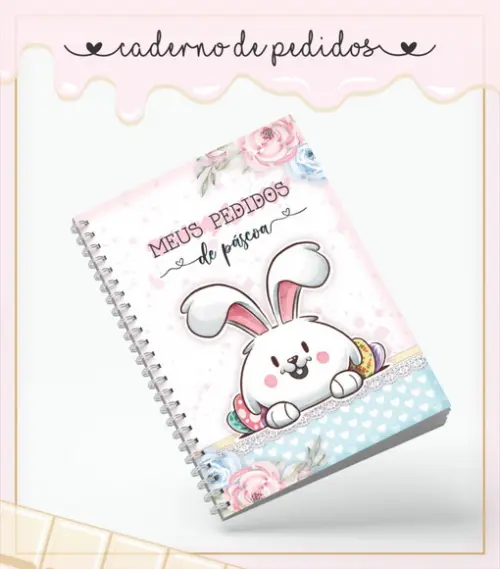 Caderno de Pedidos Ovo de Pásco