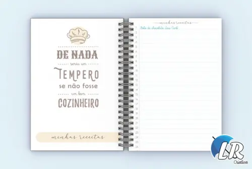 Caderno de receitas