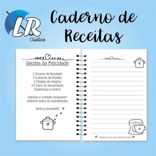 Caderno de receitas