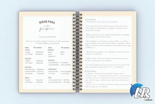 Caderno de receitas