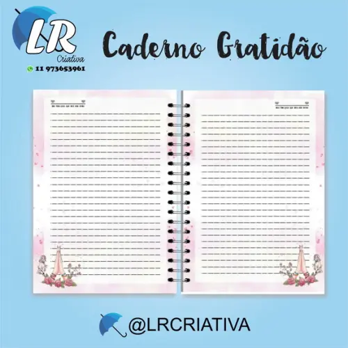 Caderno Gratidão