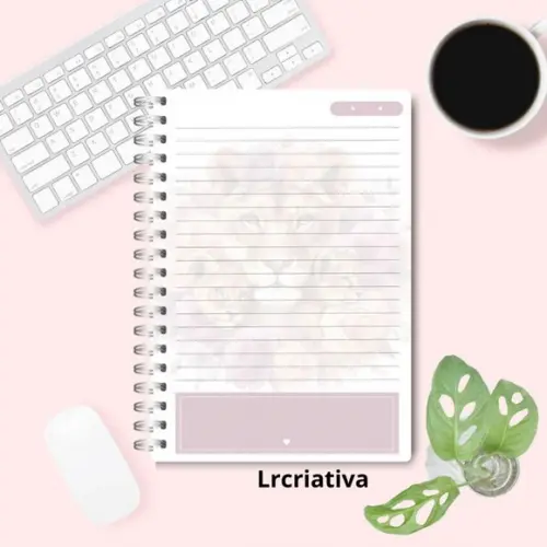 Caderno Pautado Siga em Firme na Direção do Seu Propósito