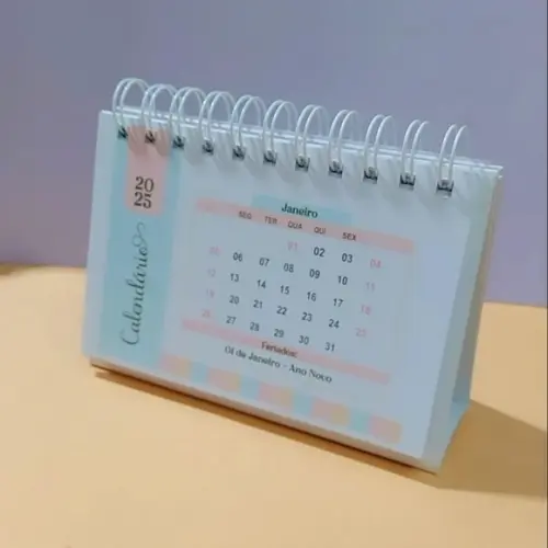 Calendário de Mesa Dia dos Professores