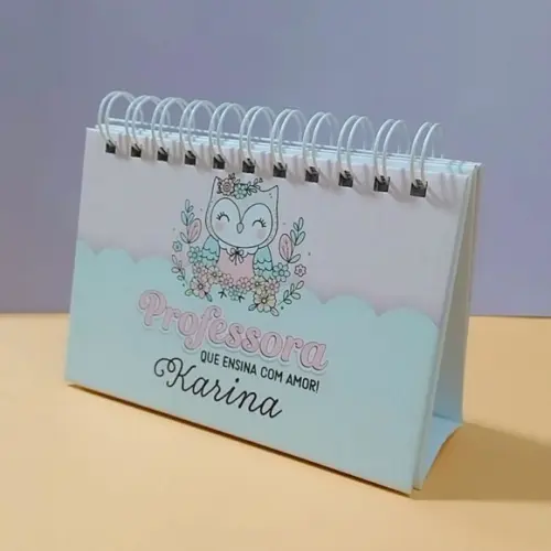 Calendário de Mesa Dia dos Professores
