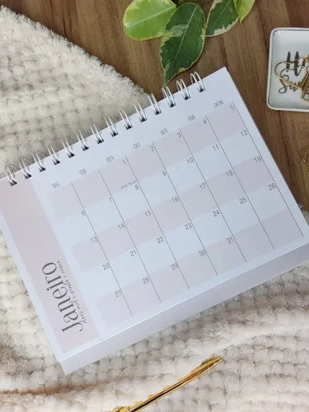 Calendário de Mesa 2025