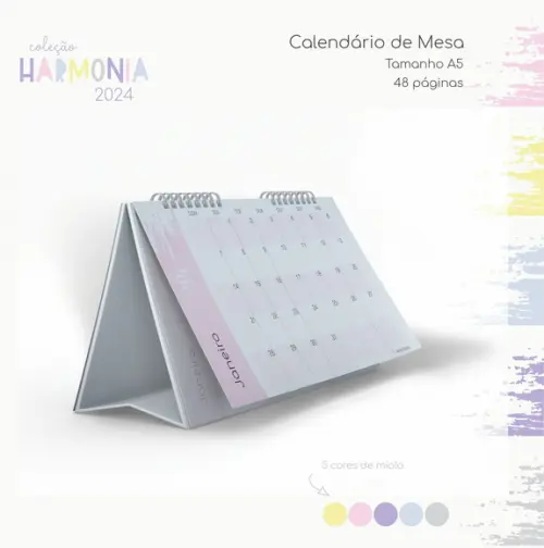 Calendário de Mesa 2024