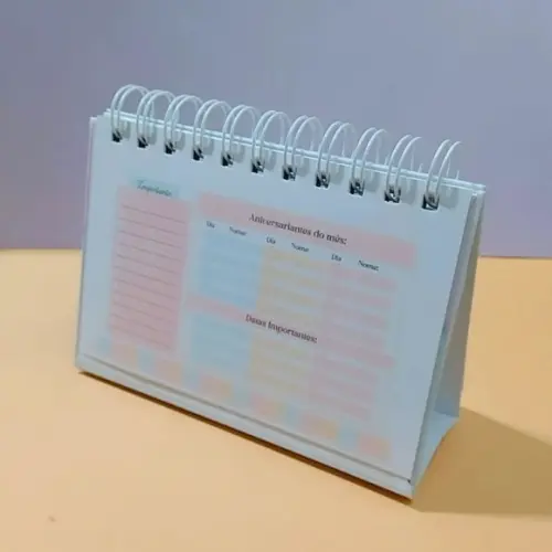Calendário de Mesa Dia dos Professores