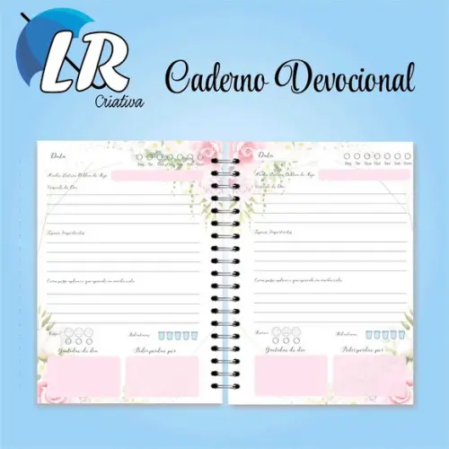 Diário Devocional (Caderno de Orações)