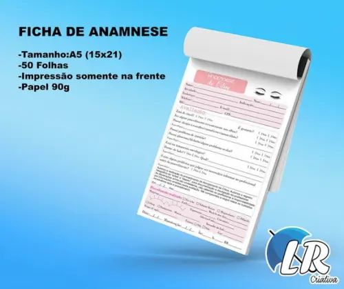 Ficha de Anamnese Cilios