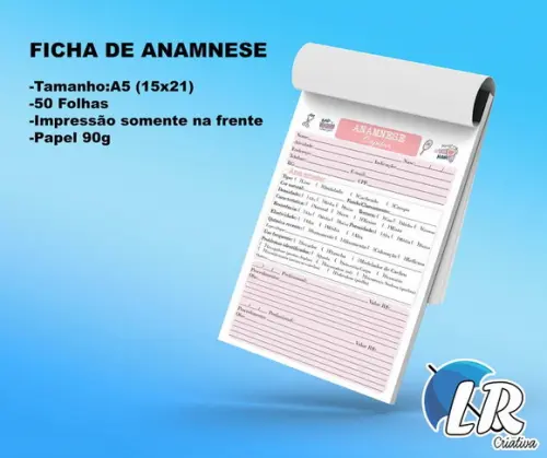 Ficha de Anamnese Capilar