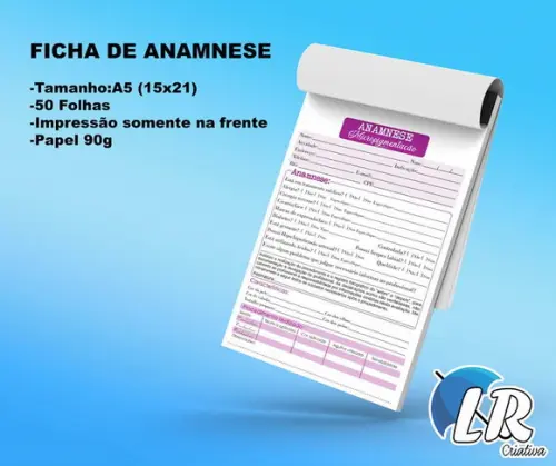 Ficha de Anamnese Micropigmentação