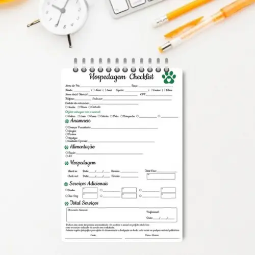 Ficha de Hospedagem Pet