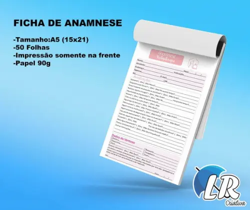 Ficha de Anamnese Ventosoterapia