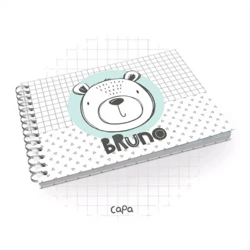 Livro de Batizado Ursinho