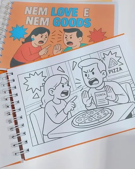 Livro de Colorir Nem Love e Nem Goods