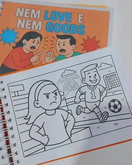 Livro de Colorir Nem Love e Nem Goods