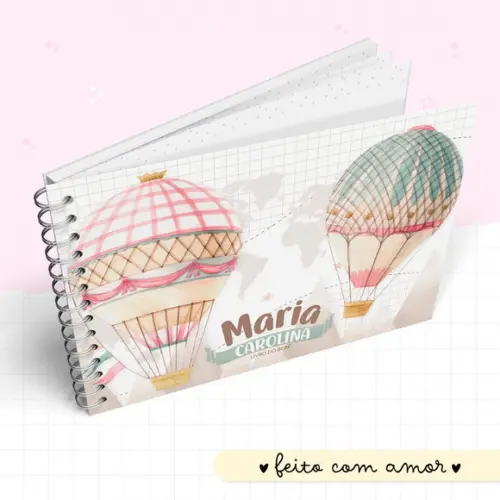 Livro do Bebê Balão Menina