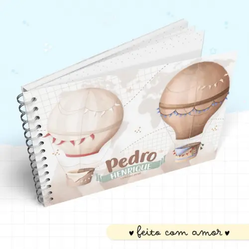 Livro do Bebê Balão Menino