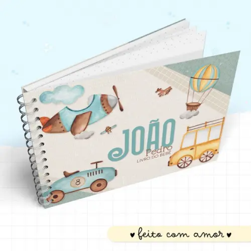 Livro do Bebê Carrinhos