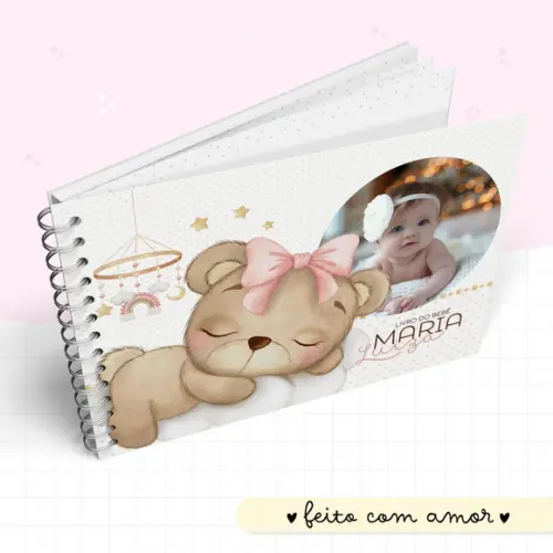 Livro do Bebê Personalizado com Foto