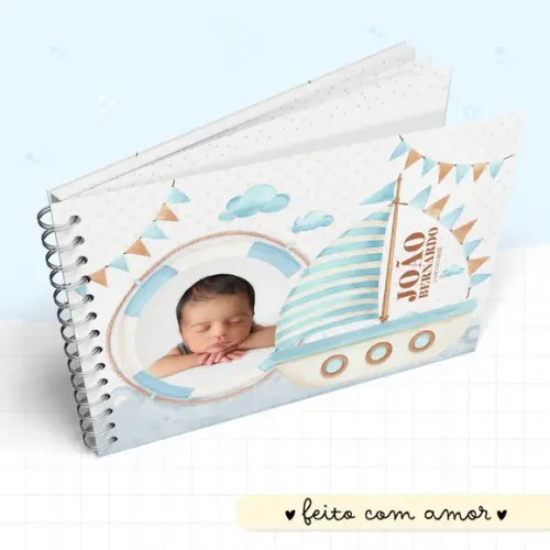 Livro do Bebê Personalizado com Foto
