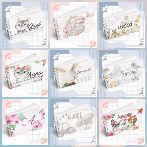 Livro do mesvesario personalizado