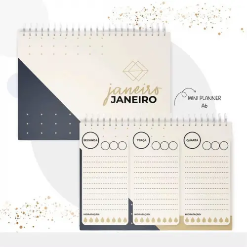 Mini Planner Permanente masculino
