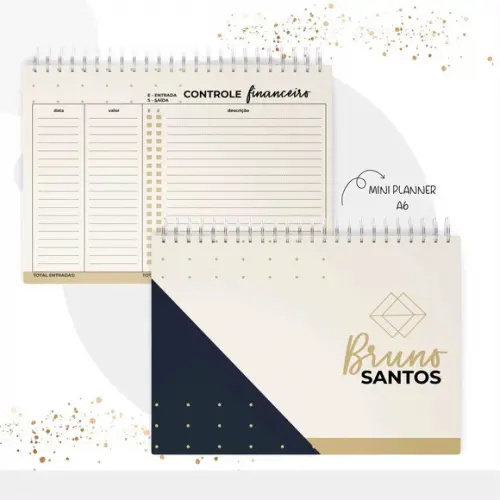 Mini Planner Permanente masculino