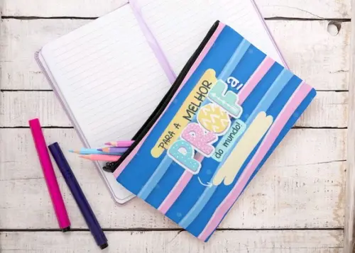Necessaire personalizada dia dos professores