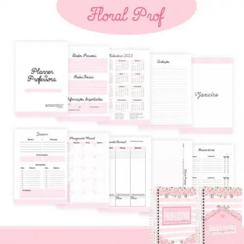Planner Da Professora Rosa